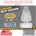 TRADIE GEAR SEAT COVERS FITS TOYOTA LANDCRUISER 80 SERIES GXL-FRONT TWIN BUCKETS